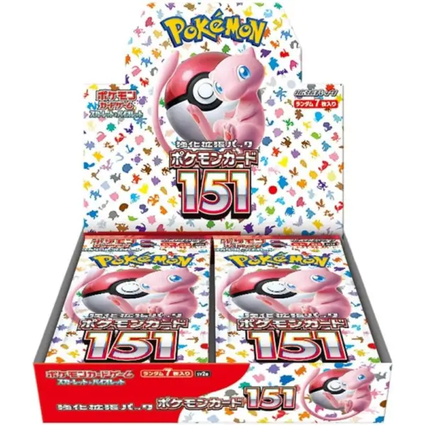 Display Pokemon 151 SV2a japonais