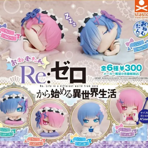 Gashapon re_zero_onemutan