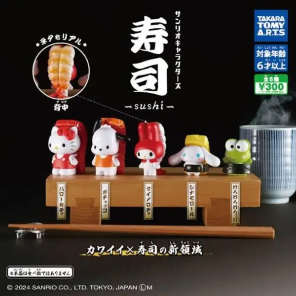 Gashapon Sanrio Sushi