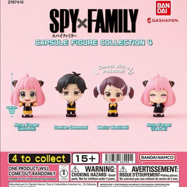 Gashapon SpyXFamily Figurine Collection 4