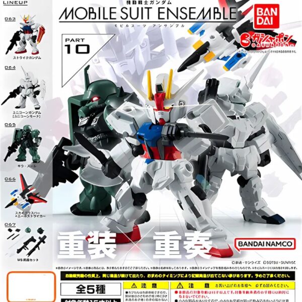 Gashapon Gundam Mobile Suit Ensemble 10 Gunpla
