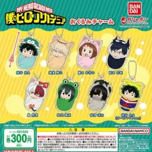 gashapon my hero academia okurumi charms porte cles acrylique
