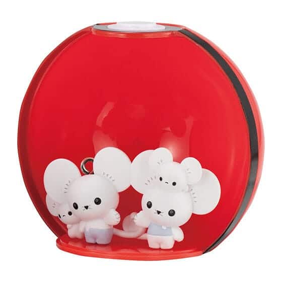 Cute Koala keychain set in red carrying case, ideal for anime and gacha fans.