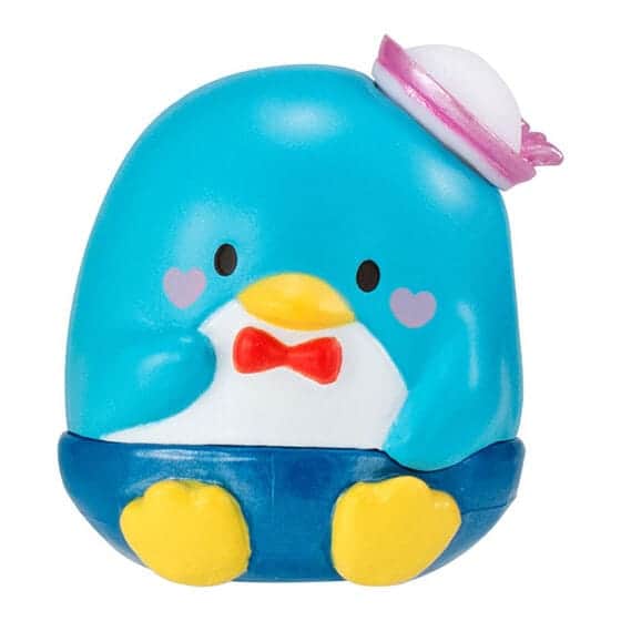 Peluche Gacha No Jutsu Pingouin mignon en peluche à collectionner.