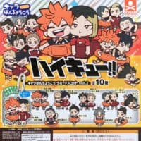 Gachapon Haikyuu!! Porte Cles Rubber Vol.2