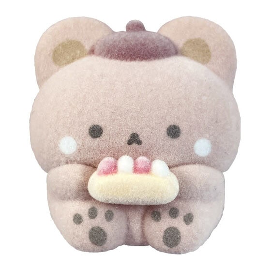 Gashapon Sanrio Capsule Flockies, figurines floquées Bandai – Image 3