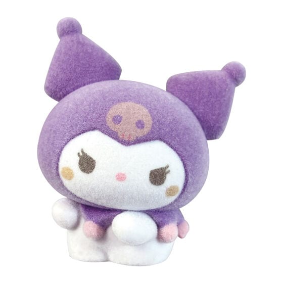 Gashapon Sanrio Capsule Flockies, figurines floquées Bandai – Image 2