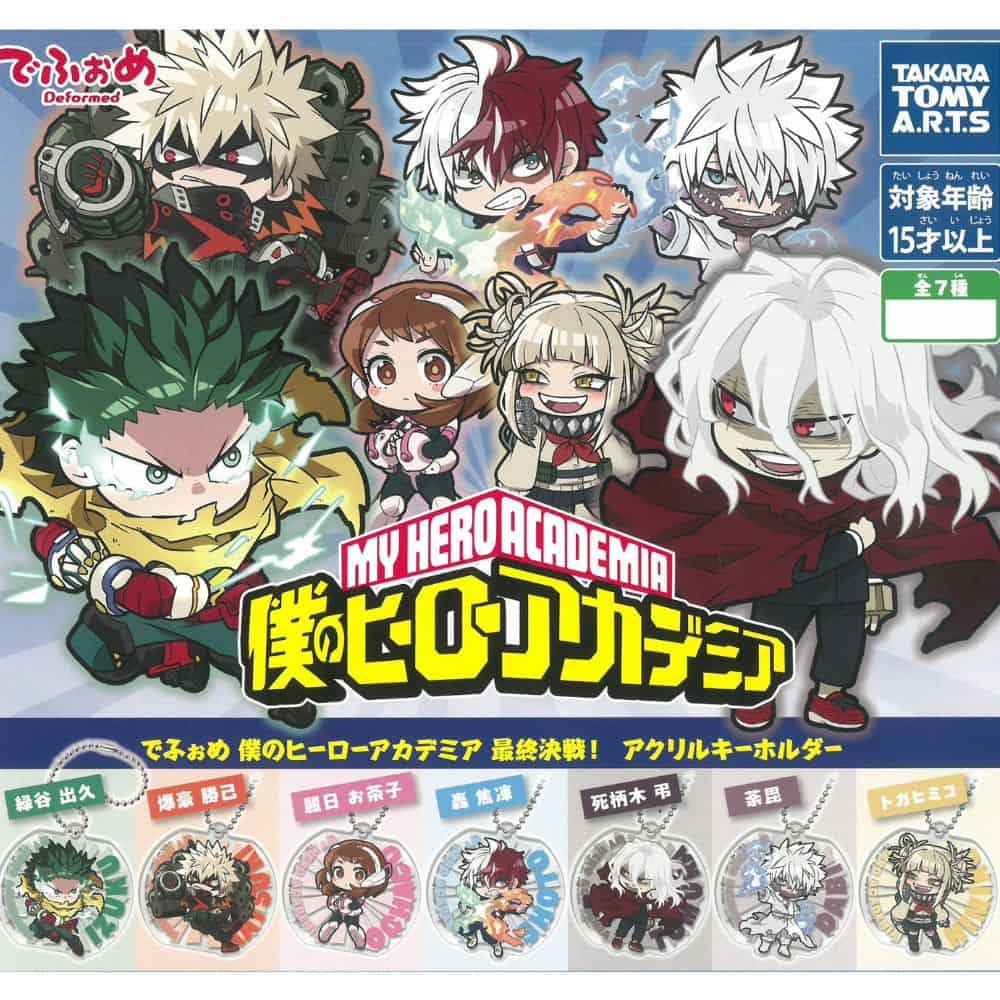 Gachapon My Hero Academia Porte Cles Acrylique