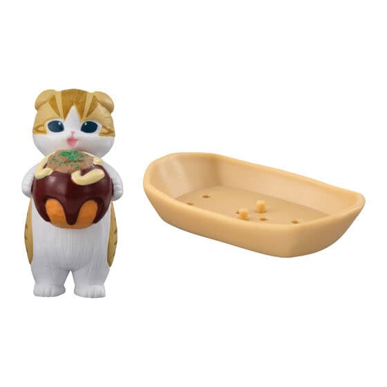 Gashapon Mofusand Takoyaki : 5 Chats Officiels du Japon, Bandai – Image 6