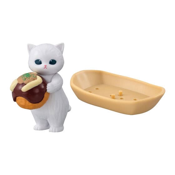 Gashapon Mofusand Takoyaki : 5 Chats Officiels du Japon, Bandai – Image 3