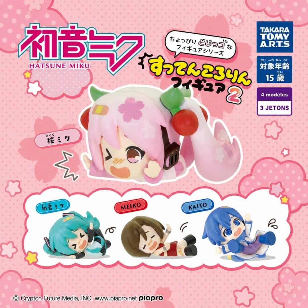 Gachapon Hatsune Miku Suttenkororin Figure 2 Takara Tomy A.R.T.S