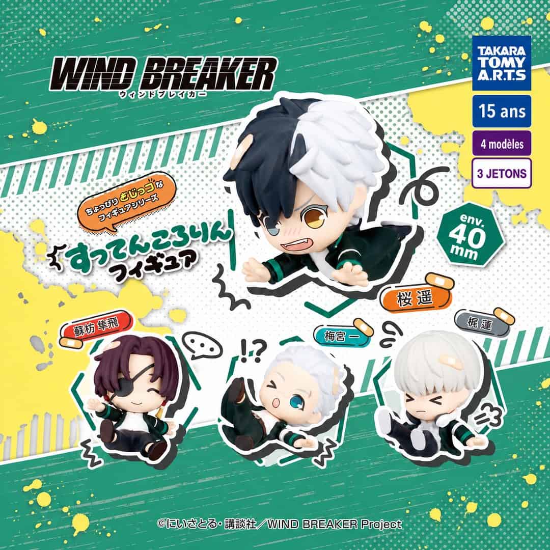 Gachapon WIND BREAKER Suttenkororin Figure Takara Tomy A.R.T.S