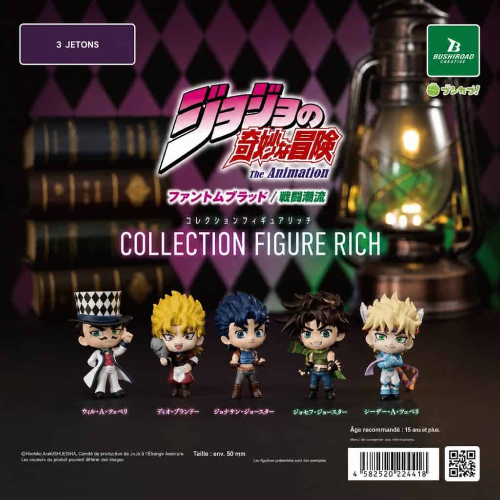 Gachapon JoJo's Bizarre Adventure Phantom Blood Battle Tendency Collection Figure Rich Bushiroad Creative