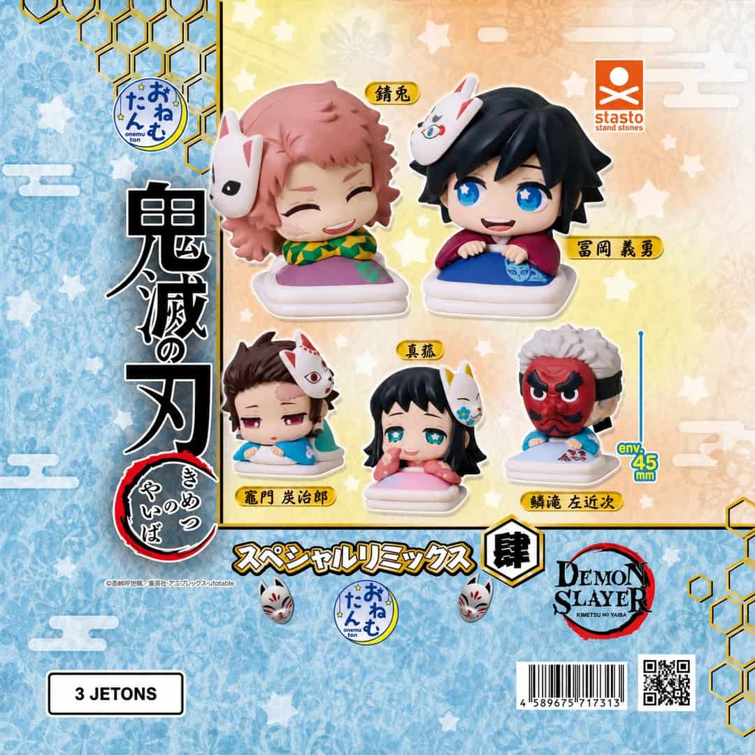 Gachapon Demon Slayer Onemutan Special Remix 4 Stasto Stand Stones