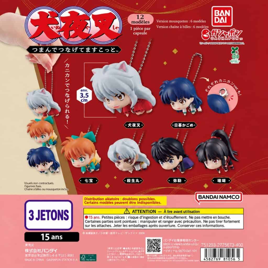 Gashapon Inuyasha Tsumande Tsunagete Mascot – Bandai