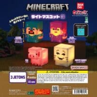 Gashapon Minecraft Light Mascot 3 – Bandai