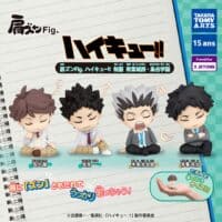Gachapon Haikyuu Katazun Fig. Uniformes Aoba Johsai et Fukurodani