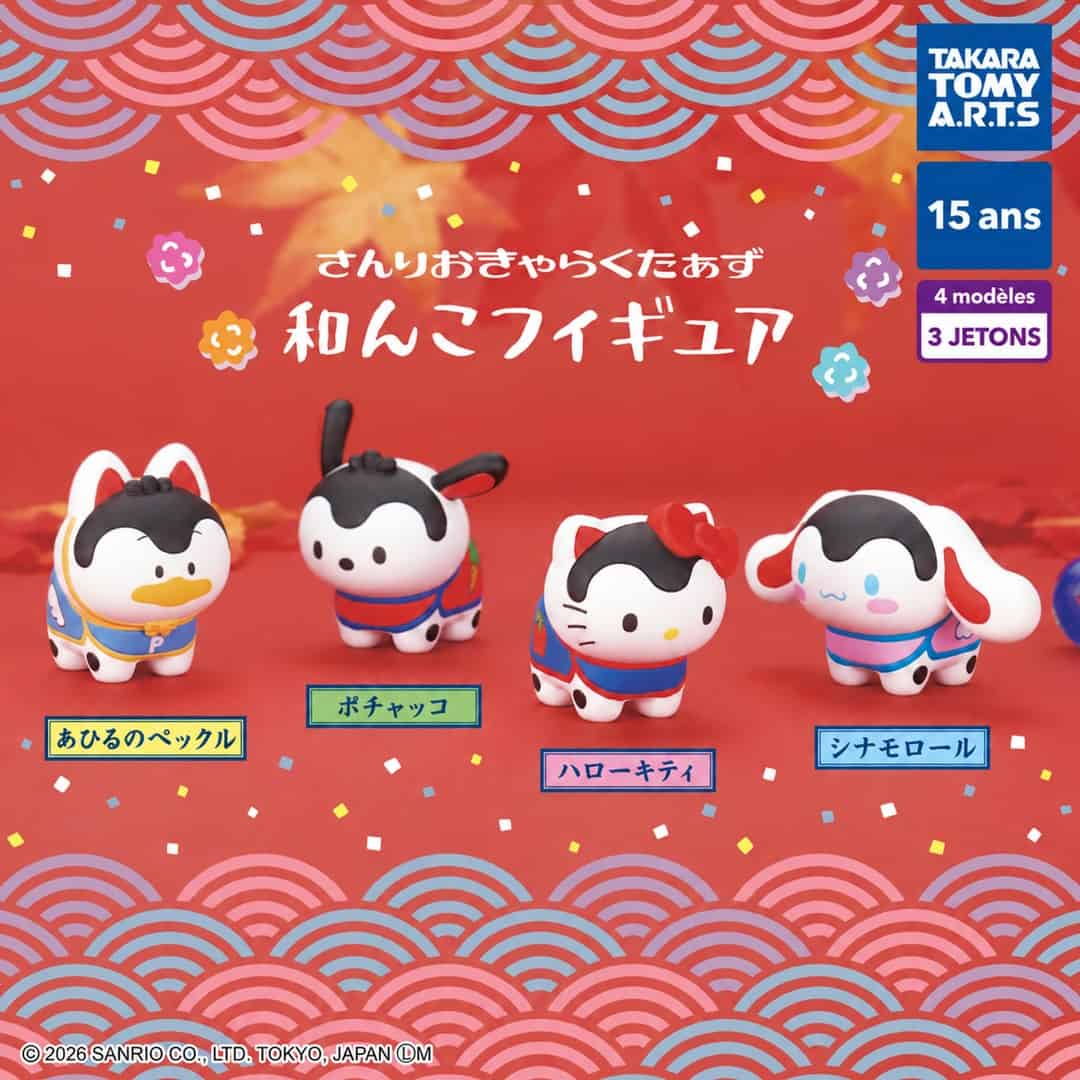 Gachapon Sanrio Characters Wanko Figure Takara Tomy